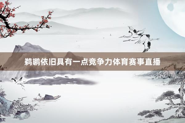 鹈鹕依旧具有一点竞争力体育赛事直播