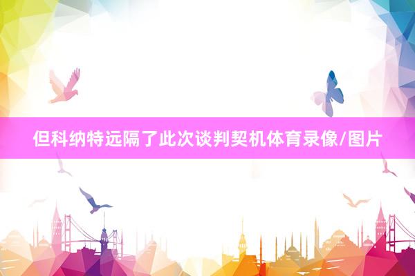 但科纳特远隔了此次谈判契机体育录像/图片