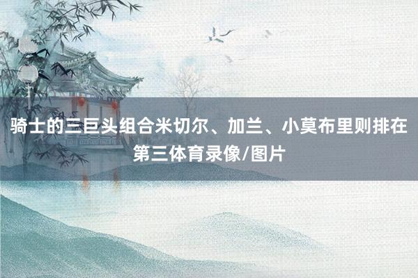 骑士的三巨头组合米切尔、加兰、小莫布里则排在第三体育录像/图片